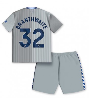 Everton Jarrad Branthwaite #32 Replika Babytøj Tredje sæt Børn 2023-24 Kortærmet (+ Korte bukser)